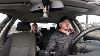 The hottest girl got into my taxi, I was lucky that day