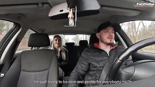 The hottest girl got into my taxi, I was lucky that day