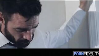 The perfect housewife Anna Bell Peaks gets fucked hard by her muscular men
