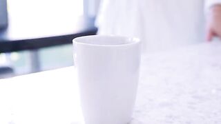 The house was silent. Only morning passion with Lauren Phillips woke it