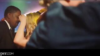 The girl was partying, got wild, and had public sex with a guy