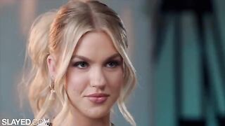 Two blondes, Blake and Jazlyn, came to fuck and they did it many times