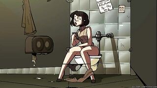 Bombshell Barista 2 - the best anime with huge boobs