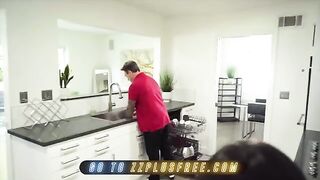Horny Latina Emily Willis gets her ass smashed by Keiran