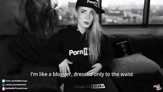 500K! Pornhub presents Unboxing and Oral Creampie! - MollyRedWolf
