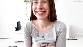 Petite teen babes in hot action, trying not to cum quickly in edging orgasms