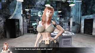 Black widow gets fucked hard in a post-apocalyptic world