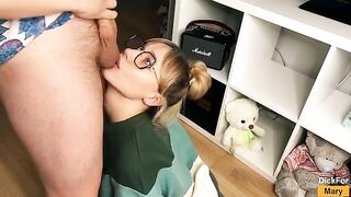 You can't learn to ride a cock by watching videos, you need to practice