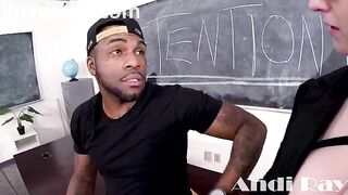 Andi Ray, the busty teacher, gets fucked hard by Rome Major’s huge BBC
