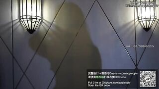 High heels Stockings 19 Dark Black Apple, a sexy romantic video