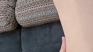 A guy drilled his step mom, skinny and sexy, in hardcore action