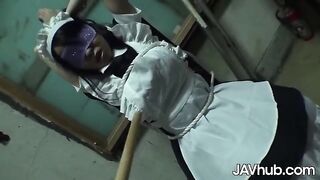 Busty Yui Satonaka is being fucked by a group of men in this hot JAVHub scene