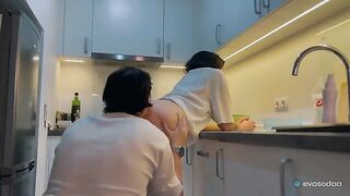 A couple enjoying each other without any obstacles