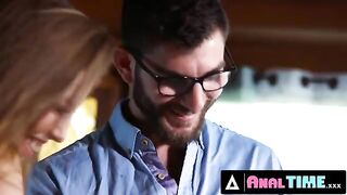 Britney Amber fucks anal of her friend’s husband in a steamy scene