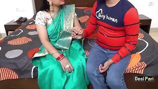 Desi Pari teaches her tuition student with a wet pussy
