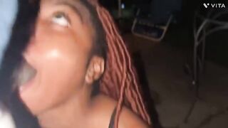 She interrupted her boyfriend to get anal sex with her dad