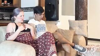 A young man was deflowered by a mature woman in a passionate encounter
