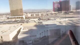 Rocky Emerson caught a sneaky link with an ex in Las Vegas