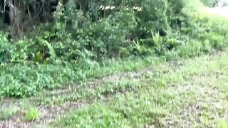 First sextape in the forest for this young French couple, straight from a steamy homemade session