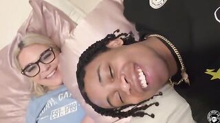 The fat ass of PAWG was slapped by her roommate Lil D