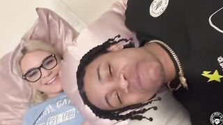 The fat ass of PAWG was slapped by her roommate Lil D