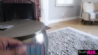 Gina Valentina gets her pussy creampied during a lap dance