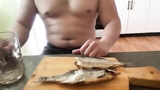 The stepfather roughly fucked his stepdaughter after school