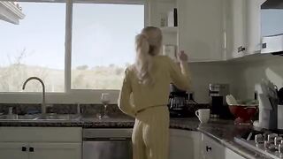 A cheating blonde babe gets punished with hard sex in this steamy scene