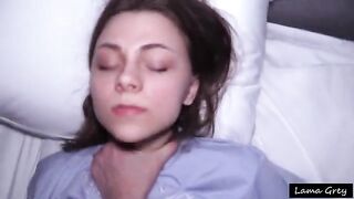 College babe becomes cumslut after sex with a guy in dorm