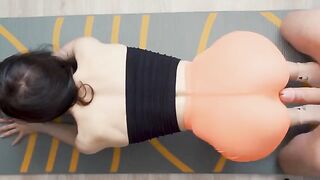 Babe Lana gets her tight ass oiled and smashed