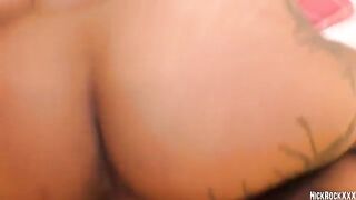 Rainbow teen gets fucked hard on her birthday