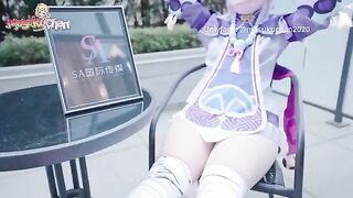 Qiqi gets her pussy filled with sticky, fresh cum