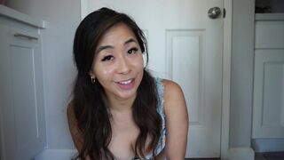 Summer-themed underwear try-on session with Kaedia Lang’s flair