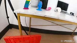 Keira Heart spreads legs for big dick in immersive POV style