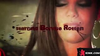 19 y.o. girl in anal bondage and rough sex