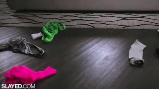 Fit lesbians Vanna and Alexis enjoy passionate sex with toys