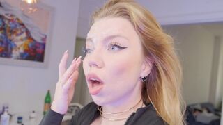 My cute pussy made him cum three times and on my face