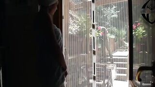 The gardener is sexually used by the householder in an intense scene