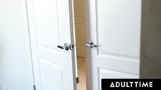 The voyeur MILF Alexis Fawx seduced her teen neighbor Carter Cruise