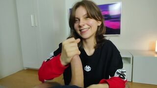 Amateur slut gets messy facials, showcasing cum in mouth and more