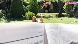 I wore FREUTOY in the garden and received a creampie in my ass!