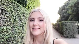 Hot babe Eva Elfie gets fucked by stranger in Paris