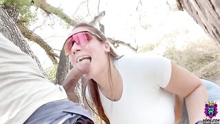 The girl is willing to do anything to get her bike fixed