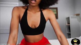 Stepmom caught me jerking off and finished with a bang in this hot POV roleplay scene