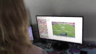 A young gamer girl gets fucked by her boyfriend while playing video games