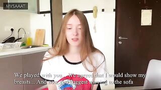 The guy taught his step-sister to play chess, but she lost