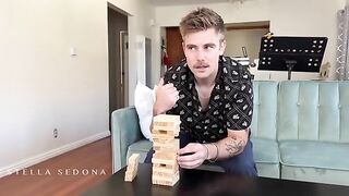 Two handsome guys fucked my sister's two girlfriends on her bed