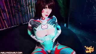 Nerf this! Dva gets triple damage in intense Overwatch cosplay scene