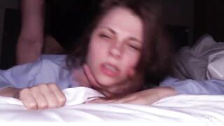 The Perfect Girlfriend - Petite Teen Gets her Ass Pounded Hard