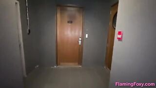 A red-haired girl was fucked by her neighbor in Chicago